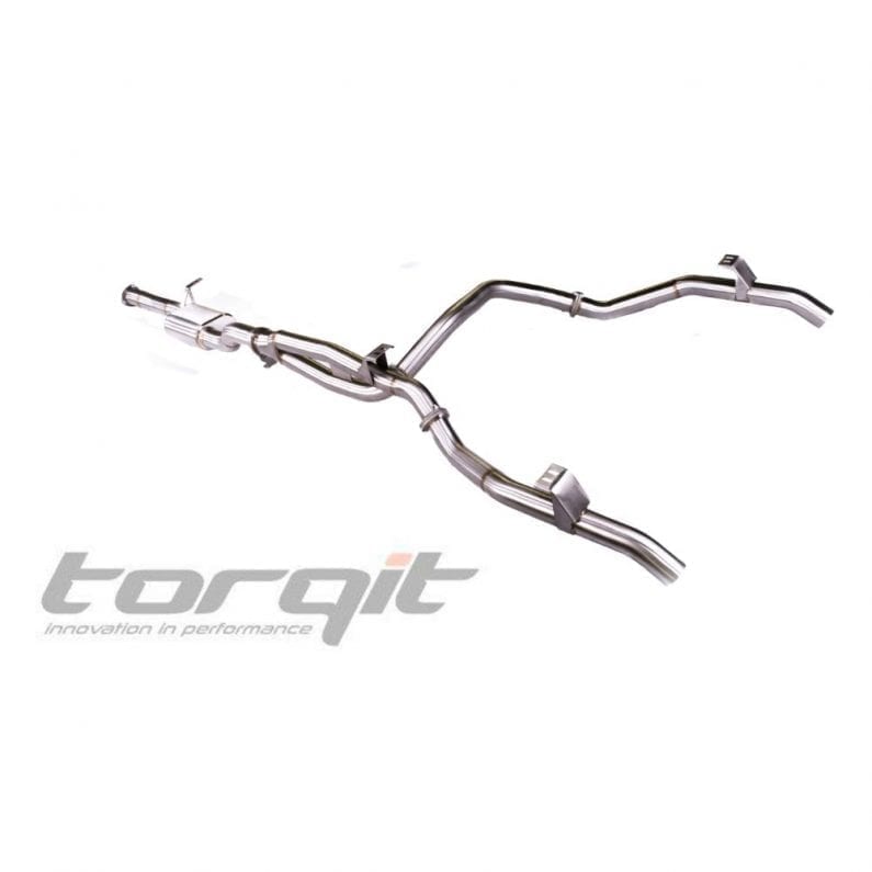 Torqit 双出口排气 LC79 DUAL CAB V8 HS8148SS-TW：增强车辆声音和动力