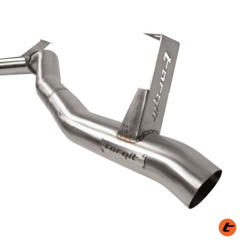 Torqit 3.5″ DPF Back Exhaust for 76 Series 4.5L - XKM Adventures